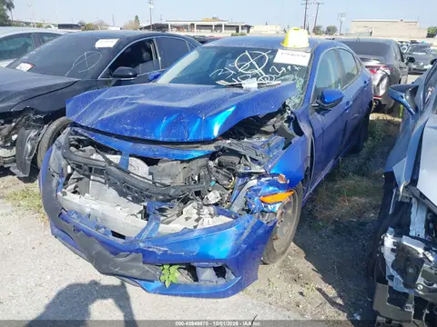 2019 Honda Civic Lx VIN 2HGFC2F64KH527256 фото 2