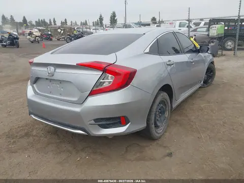 2019 Honda Civic Lx VIN 2HGFC2F69KH500733 фото 4