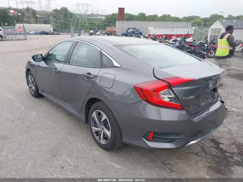 2019 Honda Civic Lx VIN 2HGFC2F69KH562665 фото 3