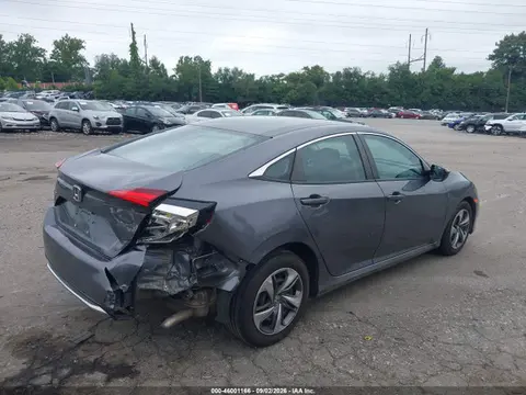 2019 Honda Civic Lx VIN 2HGFC2F69KH562665 фото 4
