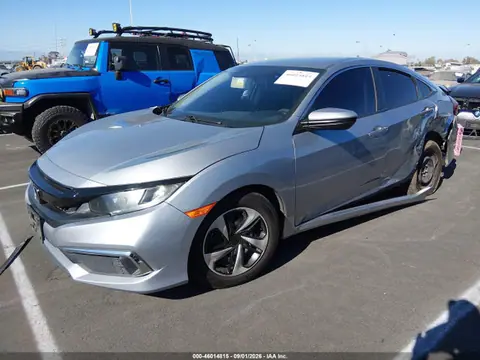 2019 Honda Civic Lx VIN 2HGFC2F65KH556295 фото 2