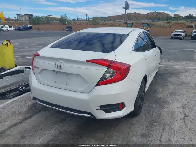 19XFC2F61KE205118 — 2019 Honda Civic LX, фото 4 с аукциона IAAI 30.09.2026, Передняя часть справа