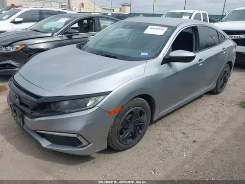 2019 Honda Civic Lx VIN 19XFC2F65KE006959 фото 2