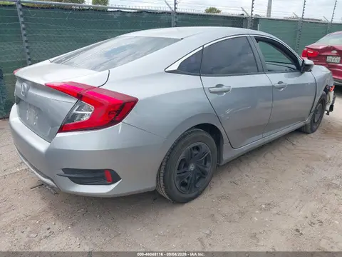 2019 Honda Civic Lx VIN 19XFC2F65KE006959 фото 4