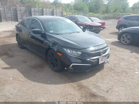 2HGFC2F64KH599395 — 2019 Honda Civic LX, Левый бок (Left Side), фото до ремонта