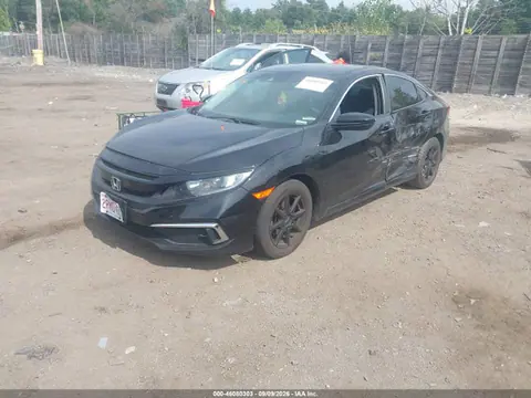 2019 Honda Civic Lx VIN 2HGFC2F64KH599395 фото 2
