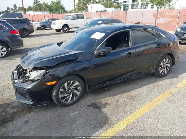 SHHFK7H33KU401220 — 2019 Honda Civic LX, фото 2 с аукциона IAAI 13.10.2026, Передняя часть