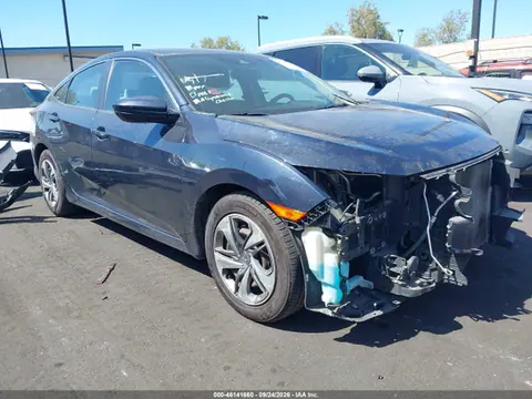 2HGFC2F65KH561688 — 2019 Honda Civic LX, Передняя часть (Front End), фото до ремонта