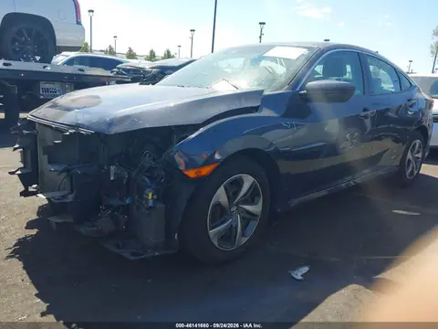 2019 Honda Civic Lx VIN 2HGFC2F65KH561688 фото 2