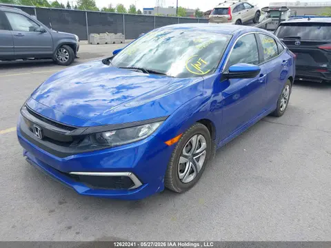 2020 Honda Civic Lx VIN 2HGFC2F58LH016335 фото 2