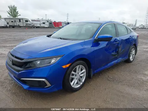 2020 Honda Civic Lx VIN 2HGFC2F58LH025598 фото 2
