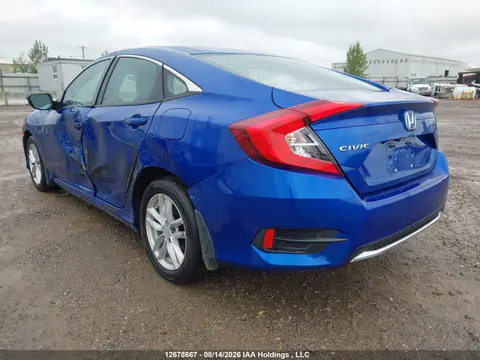 2020 Honda Civic Lx VIN 2HGFC2F58LH025598 фото 3