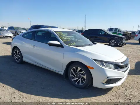 2HGFC4B64LH401448 — 2020 Honda Civic LX, Град (Hail), фото до ремонта