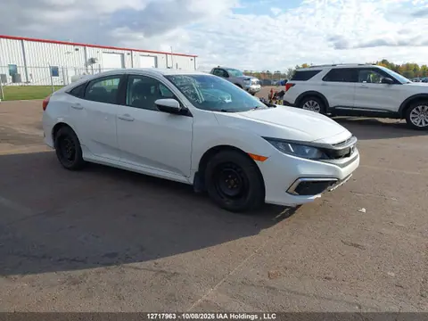 2HGFC2F52LH007162 — 2020 Honda Civic LX, Передняя часть (Front), фото до ремонта