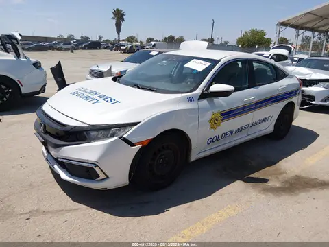2020 Honda Civic Lx VIN 19XFC2F6XLE210786 фото 2