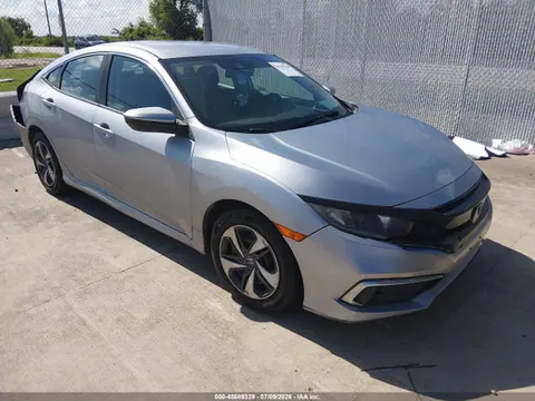 2HGFC2F60LH582868 — 2020 Honda Civic LX, Задняя часть (Rear), фото до ремонта