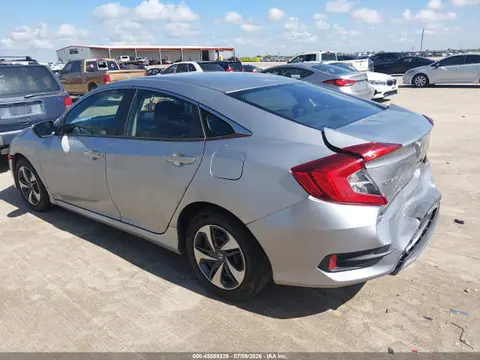 2020 Honda Civic Lx VIN 2HGFC2F60LH582868 фото 3