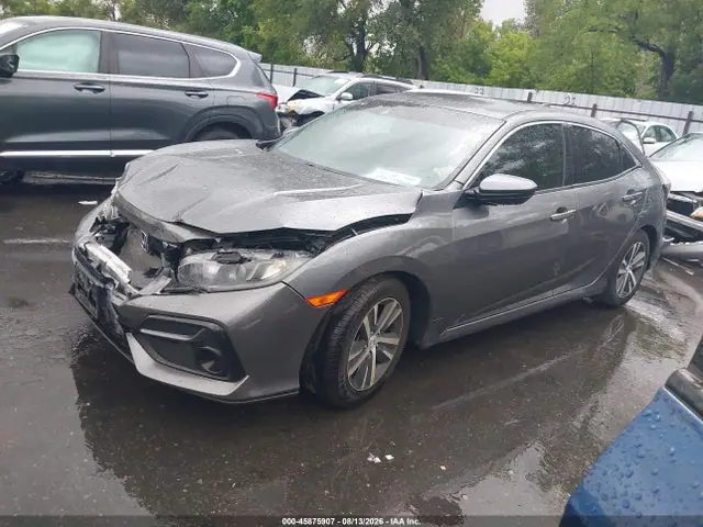 SHHFK7H34LU406735 — 2020 Honda Civic LX, фото 2 с аукциона IAAI 01.10.2026, Передняя часть