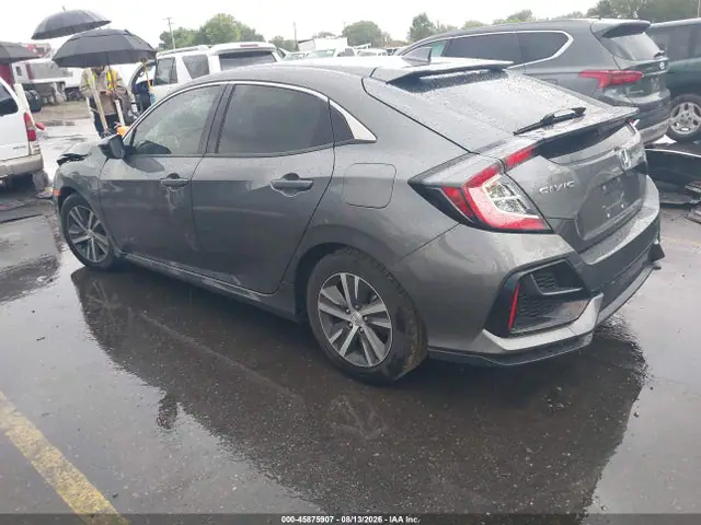SHHFK7H34LU406735 — 2020 Honda Civic LX, фото 3 с аукциона IAAI 01.10.2026, Передняя часть