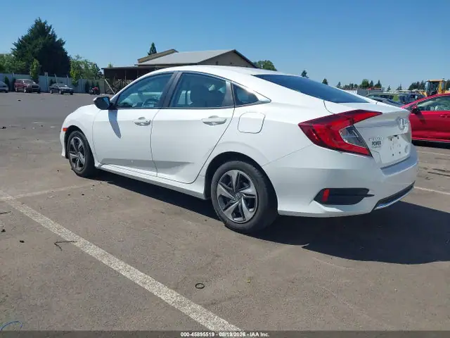 2020 Honda Civic Lx VIN 2HGFC2F62LH522669 фото 3