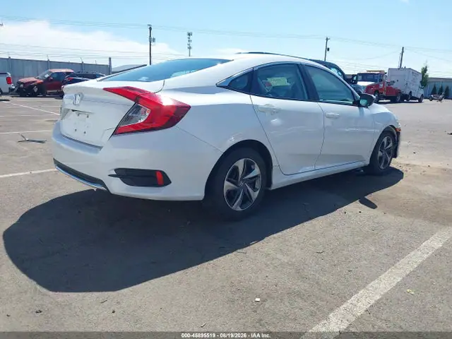 2020 Honda Civic Lx VIN 2HGFC2F62LH522669 фото 4