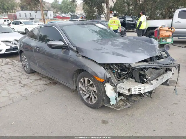 2HGFC4B66LH305143 — 2020 Honda Civic LX, Передняя часть (Front End), фото до ремонта