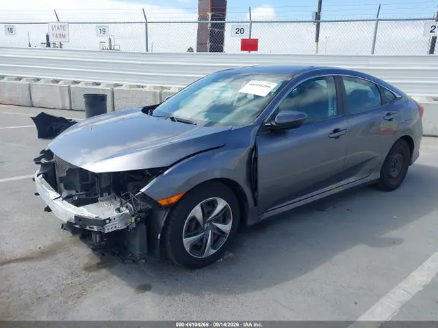 2HGFC2F64LH503024 — 2020 Honda Civic LX, фото 2 с аукциона IAAI 30.09.2026, Передняя часть