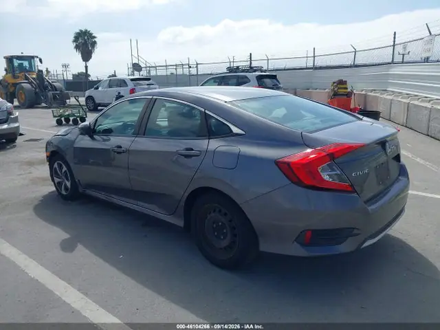 2HGFC2F64LH503024 — 2020 Honda Civic LX, фото 3 с аукциона IAAI 30.09.2026, Передняя часть