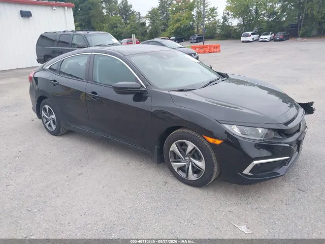 2020 Honda Civic Lx VIN 2HGFC2F64LH594490 фото 1