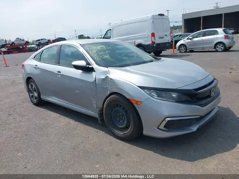 2HGFC2F52MH013688 — 2021 Honda Civic LX, Левый бок (Left Side), фото до ремонта