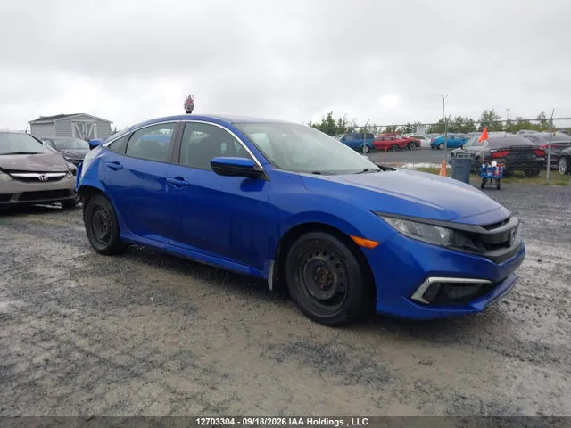 2021 Honda Civic Lx VIN 2HGFC2F57MH003027 фото 1