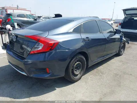 2021 Honda Civic Lx VIN 2HGFC2F60MH525149 фото 4