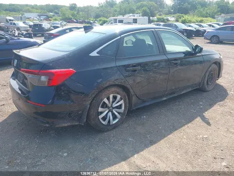 2022 Honda Civic Lx VIN 2HGFE2F2XNH110347 фото 4