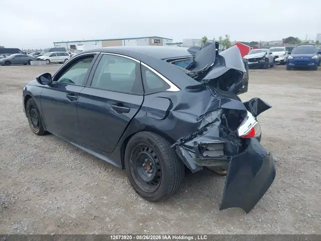 2022 Honda Civic Lx VIN 2HGFE2F24NH128441 фото 3
