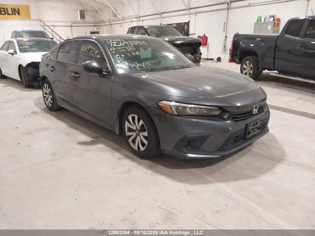 2022 Honda Civic Lx VIN 2HGFE2F28NH114297 фото 1