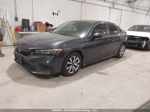 2022 Honda Civic Lx VIN 2HGFE2F28NH114297 фото 2