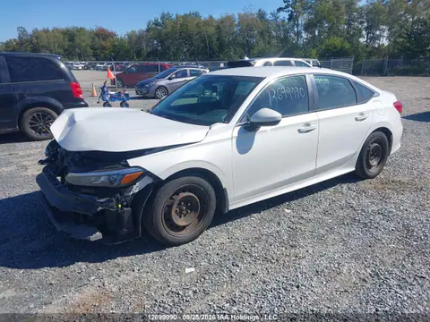 2022 Honda Civic Lx VIN 2HGFE2F26NH100835 фото 2