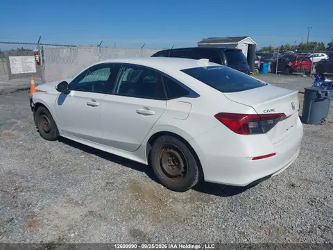 2022 Honda Civic Lx VIN 2HGFE2F26NH100835 фото 3