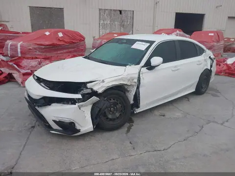 2022 Honda Civic Lx VIN 2HGFE2F21NH518493 фото 2