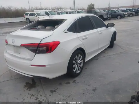 2022 Honda Civic Lx VIN 2HGFE2F21NH518493 фото 4