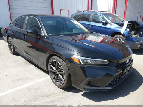 2HGFE2F2XNH507511 — 2022 Honda Civic LX, Задняя часть слева (Left Rear), фото до ремонта