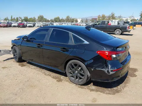 2024 Honda Civic Lx VIN 2HGFE2F23RH525483 фото 3