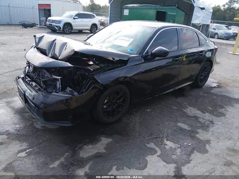 2026 Honda Civic Lx VIN 2HGFE2F28TH555795 фото 2