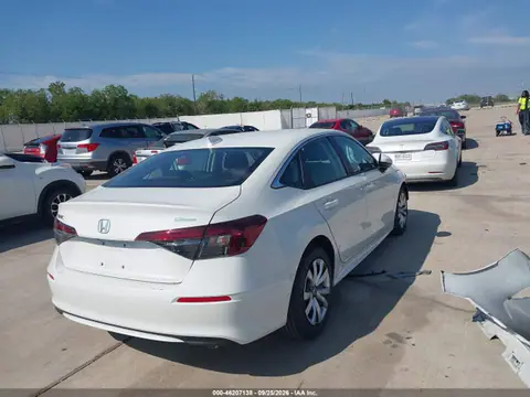 2026 Honda Civic Lx VIN 2HGFE2F25TH602569 фото 4