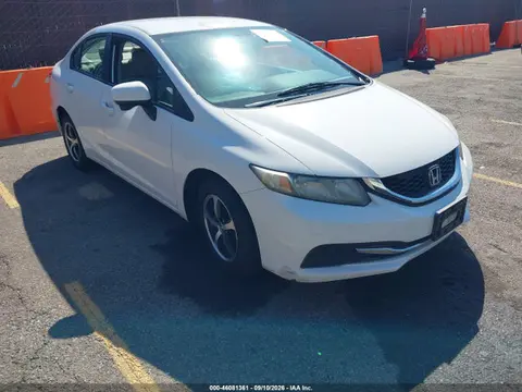 2HGFB2F7XFH542040 — 2015 Honda Civic SE, Левый бок (Left Side), фото до ремонта