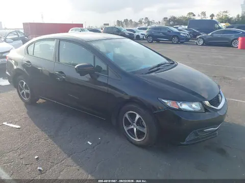 19XFB2F77FE282271 — 2015 Honda Civic SE, Задняя часть слева (Left Rear), фото до ремонта