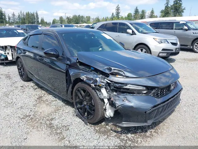 19XFL2H83SE026741 — 2025 Honda Civic Sedan Sport, Передняя часть (Front End), фото до ремонта