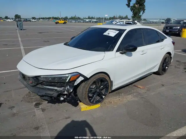 2025 Honda Civic Si Base W/high Performance Summer Tires/ VIN 2HGFE1E56SH477909 фото 2