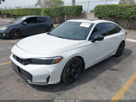 2025 Honda Civic Si Base W/high Performance Summer Tires/ VIN 2HGFE1E57SH471407 фото 2
