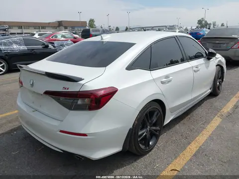 2025 Honda Civic Si Base W/high Performance Summer Tires/ VIN 2HGFE1E57SH471407 фото 4